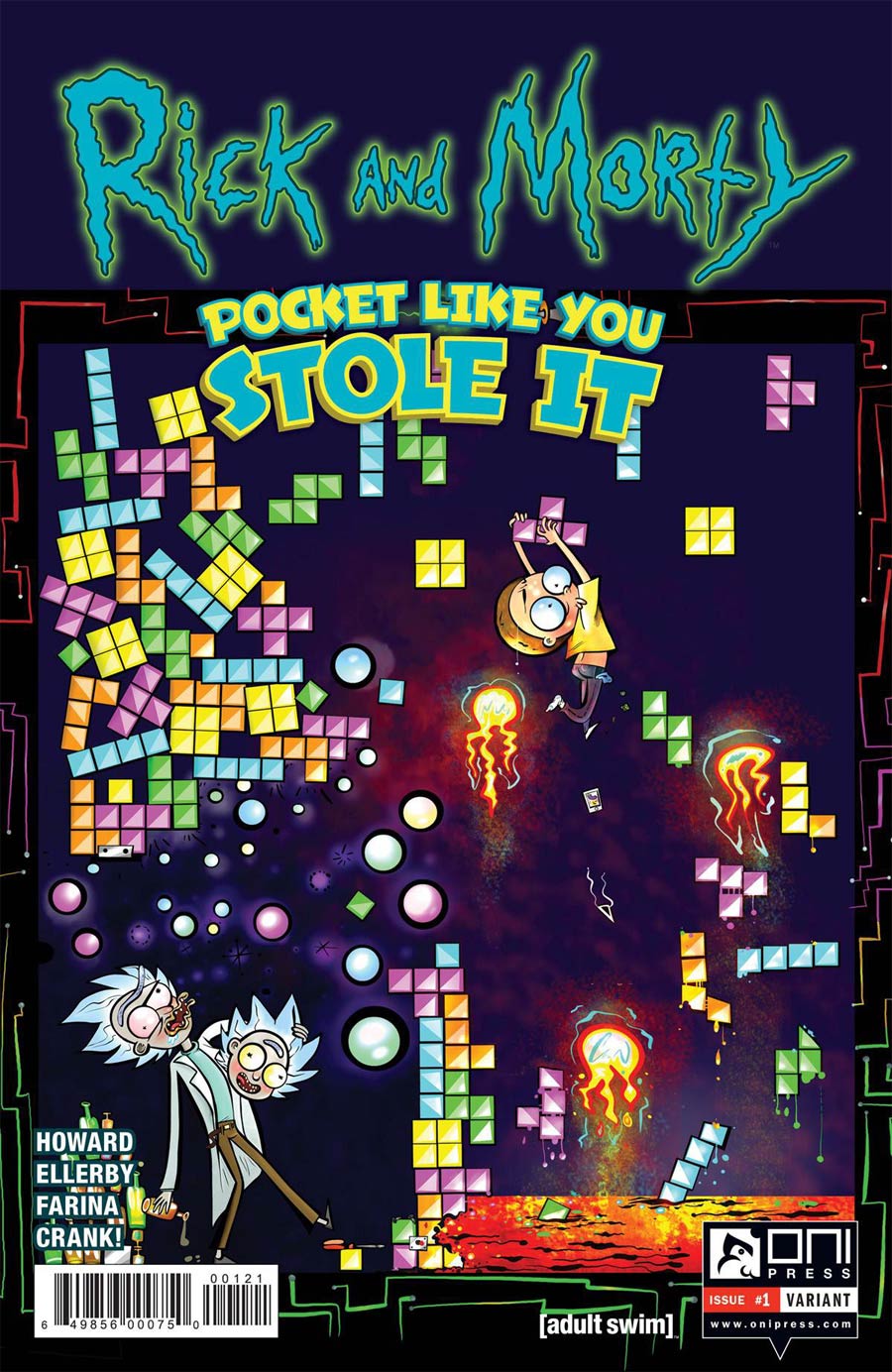 Rick And Morty Pocket Like You Stole It #1 Cover B Variant Carolyn Main Cover