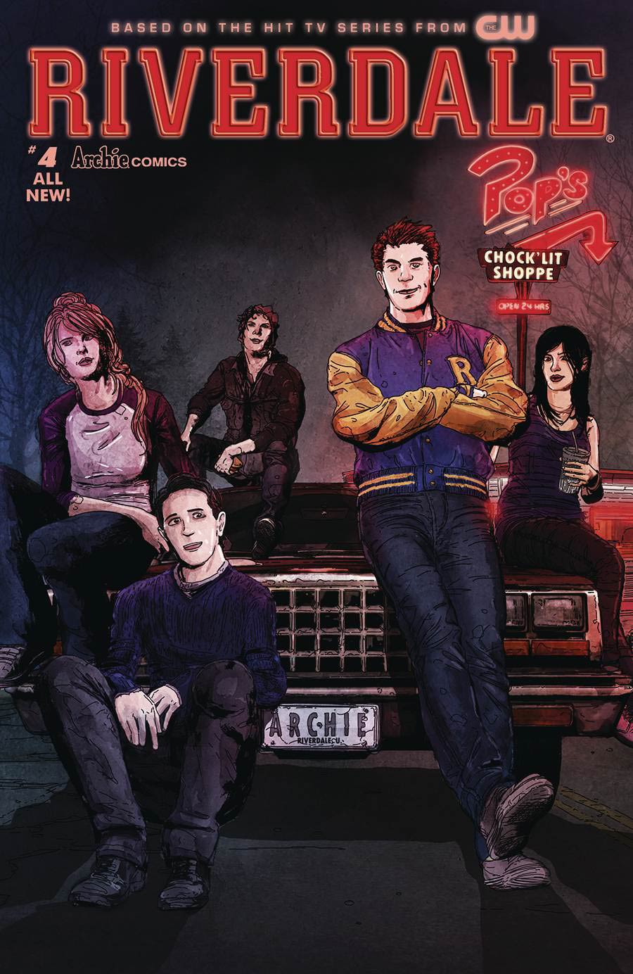 Riverdale #4 Cover C Variant T Rex Cover