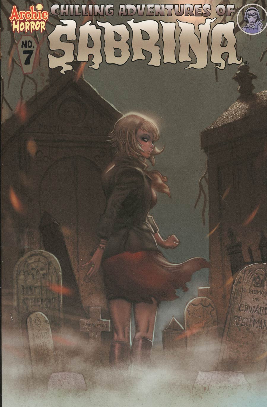 Chilling Adventures Of Sabrina #7 Cover B Variant Moritat Cover