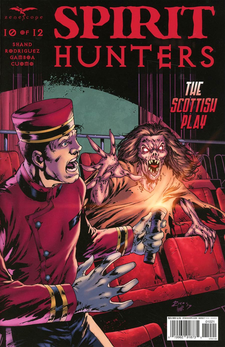 Spirit Hunters #10 Cover B Ian Richardson