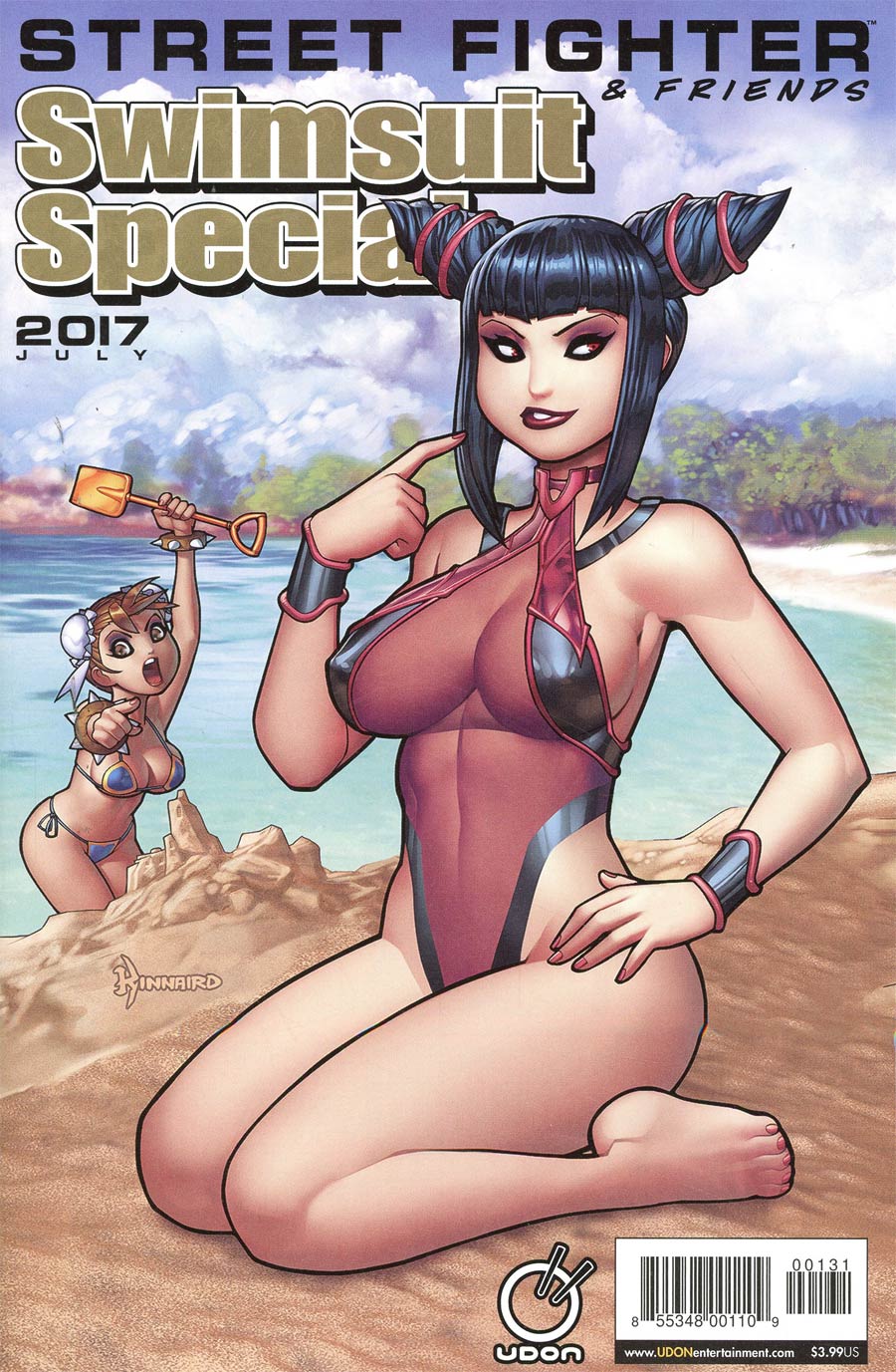 Street Fighter & Friends Swimsuit Special 2017 Cover C Variant Ryan Kinnaird Cover