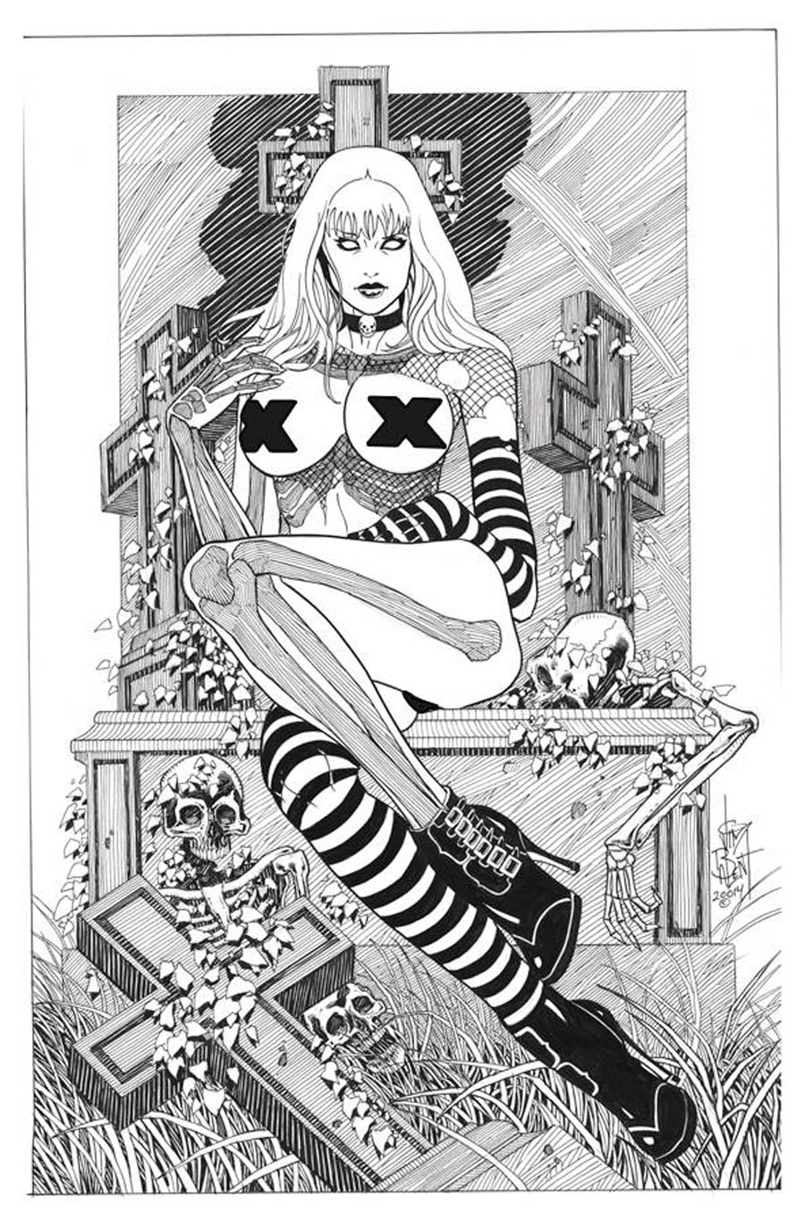 Tarot Witch Of The Black Rose #105 Cover D Deluxe Litho Edition