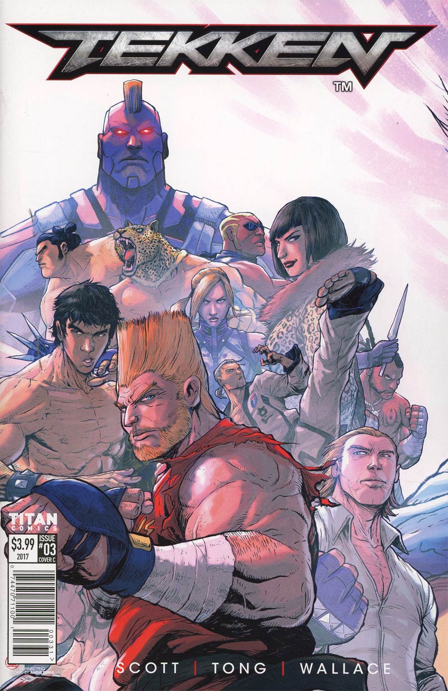 Tekken #3 Cover C Variant Andie Tong Cover