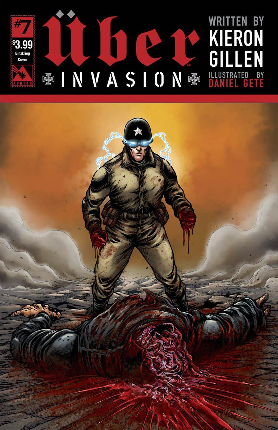 Uber Invasion #7 Cover C Blitzkrieg Cover