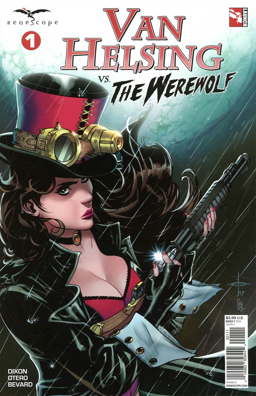 Grimm Fairy Tales Presents Van Helsing vs The Werewolf #1 Cover A Drew Edward Johnson