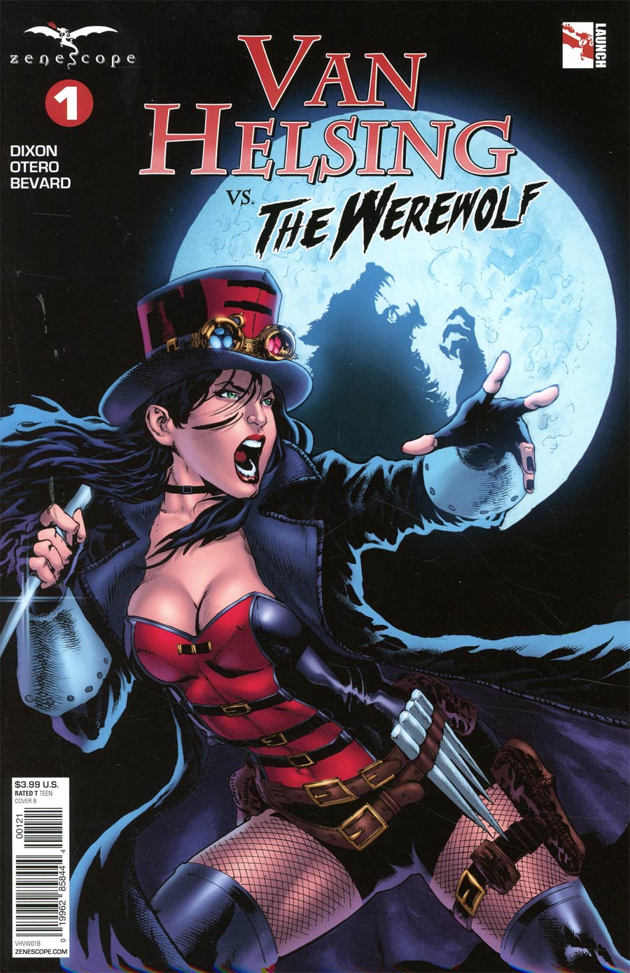 Grimm Fairy Tales Presents Van Helsing vs The Werewolf #1 Cover B Netho Diaz