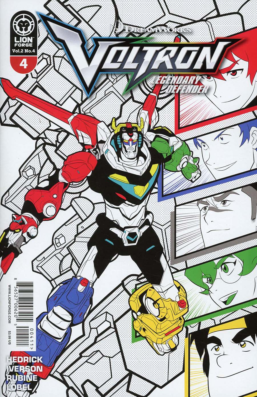 Voltron Legendary Defender Vol 2 #4 Cover A Regular Rubine Cover