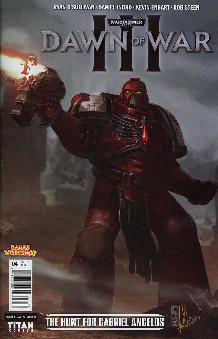Warhammer 40000 Dawn Of War III #4 Cover A Regular David Sondred Cover
