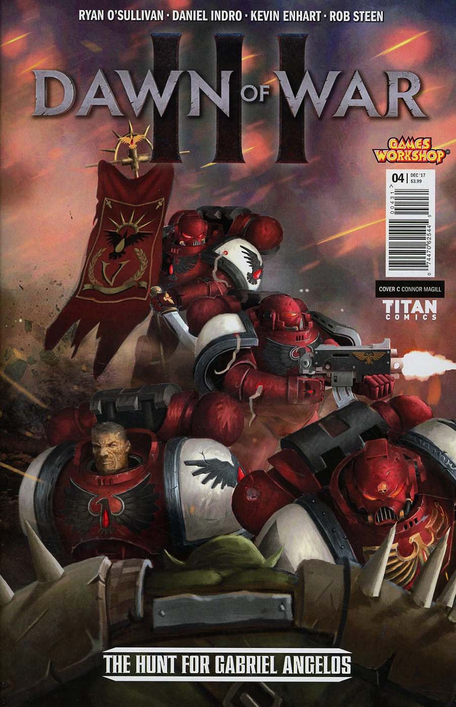 Warhammer 40000 Dawn Of War III #4 Cover C Variant Connor Magill Cover