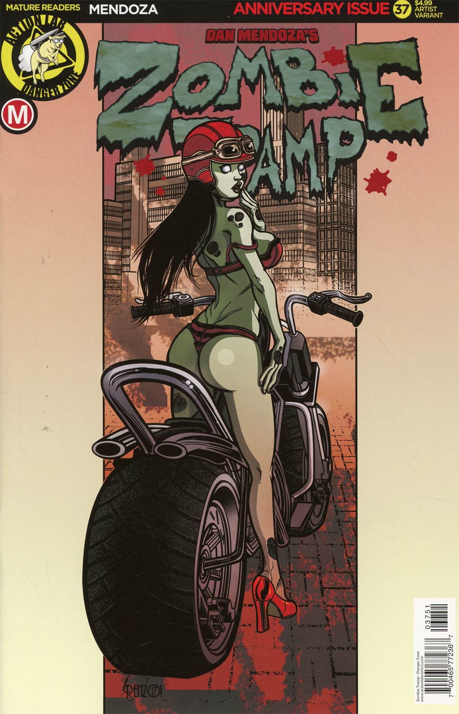 Zombie Tramp Vol 2 #37 Cover E Variant Renzo Rodriguez Artist Cover