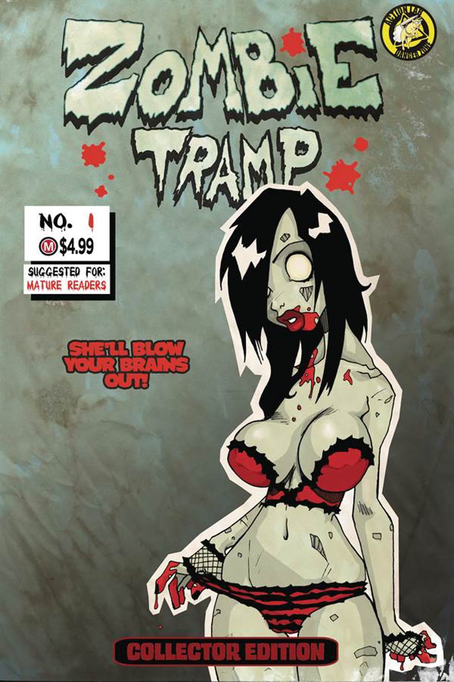Zombie Tramp Origins #1 Cover G Variant Dan Mendoza Replica Cover