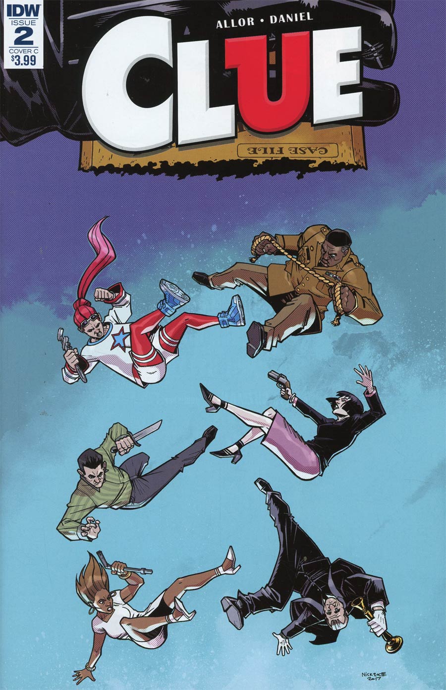Clue #2 Cover C Variant Nick Roche Cover
