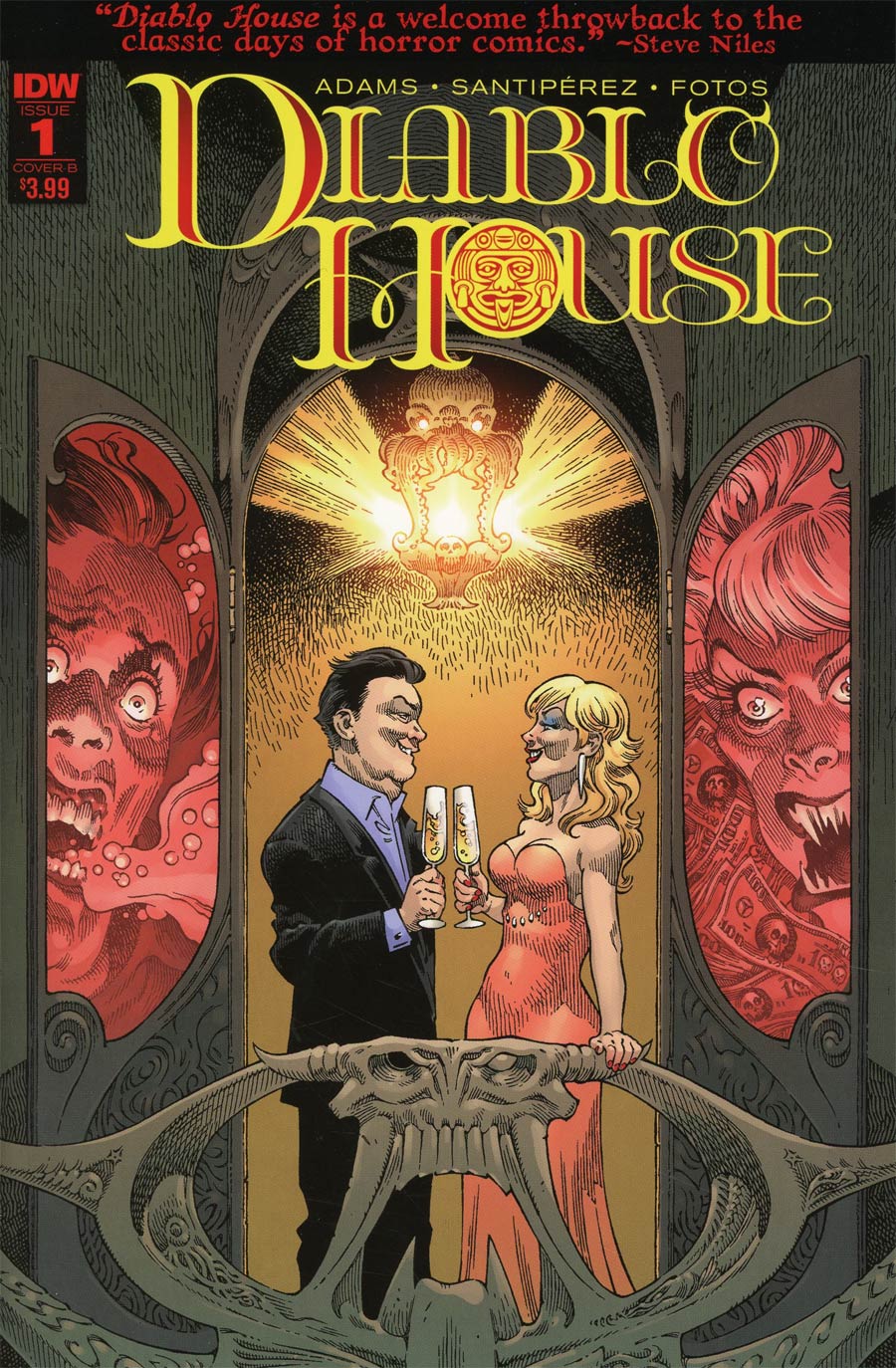 Diablo House #1 Cover B Variant Gabriel Rodriguez Cover