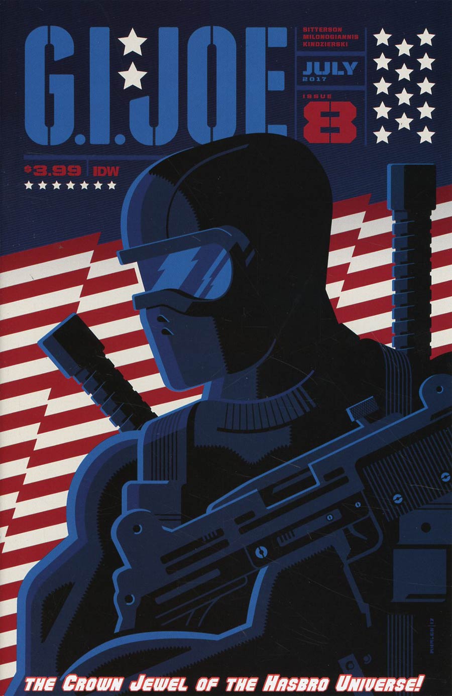 GI Joe Vol 8 #8 Cover C Variant Tom Whalen Cover