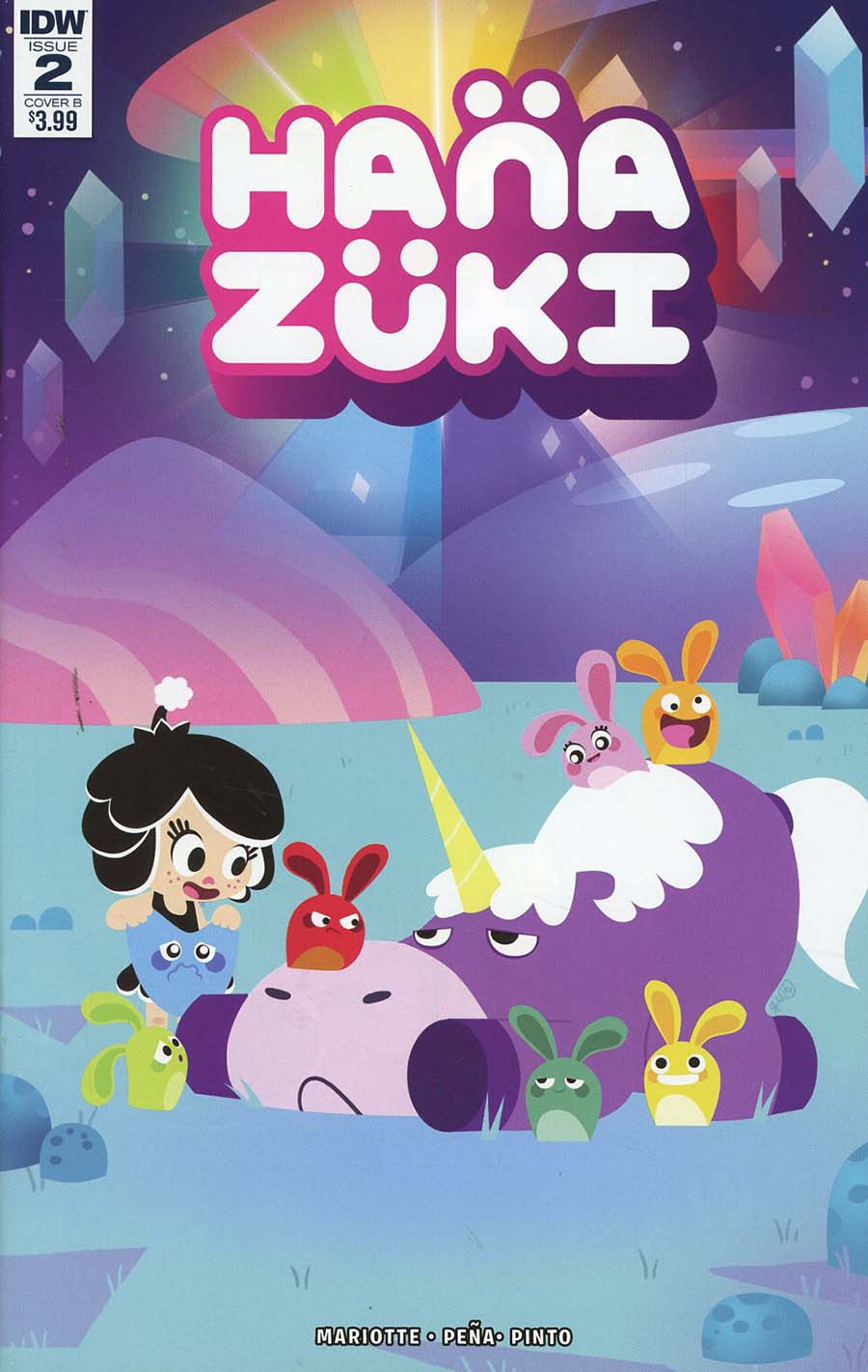 Hanazuki Full Of Treasures #2 Cover B Variant Yasmin Sheikh Cover