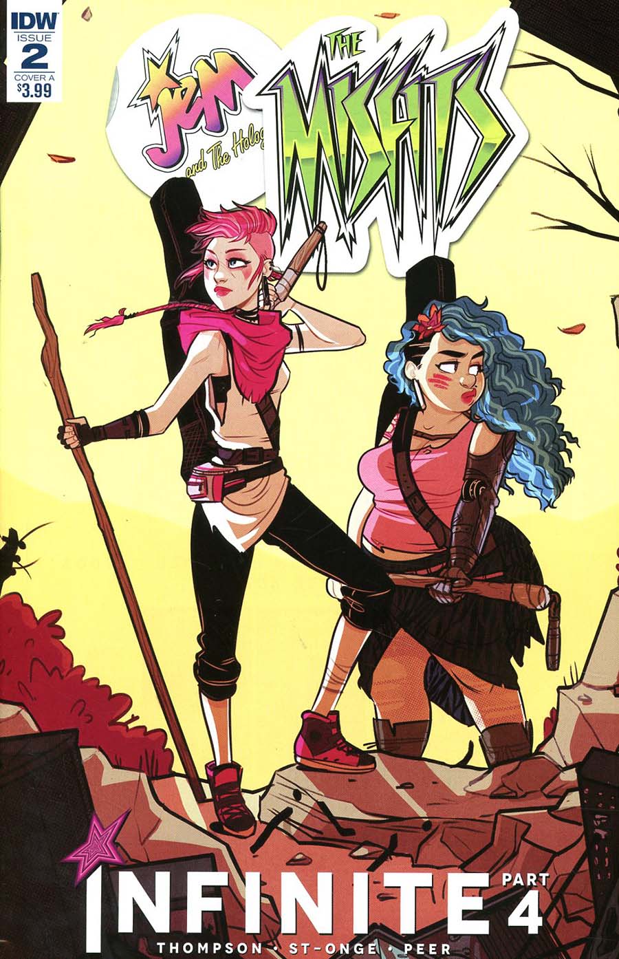 Jem And The Holograms Misfits Infinite #2 Cover A Regular Jenn St-Onge Cover (Infinite Part 4)