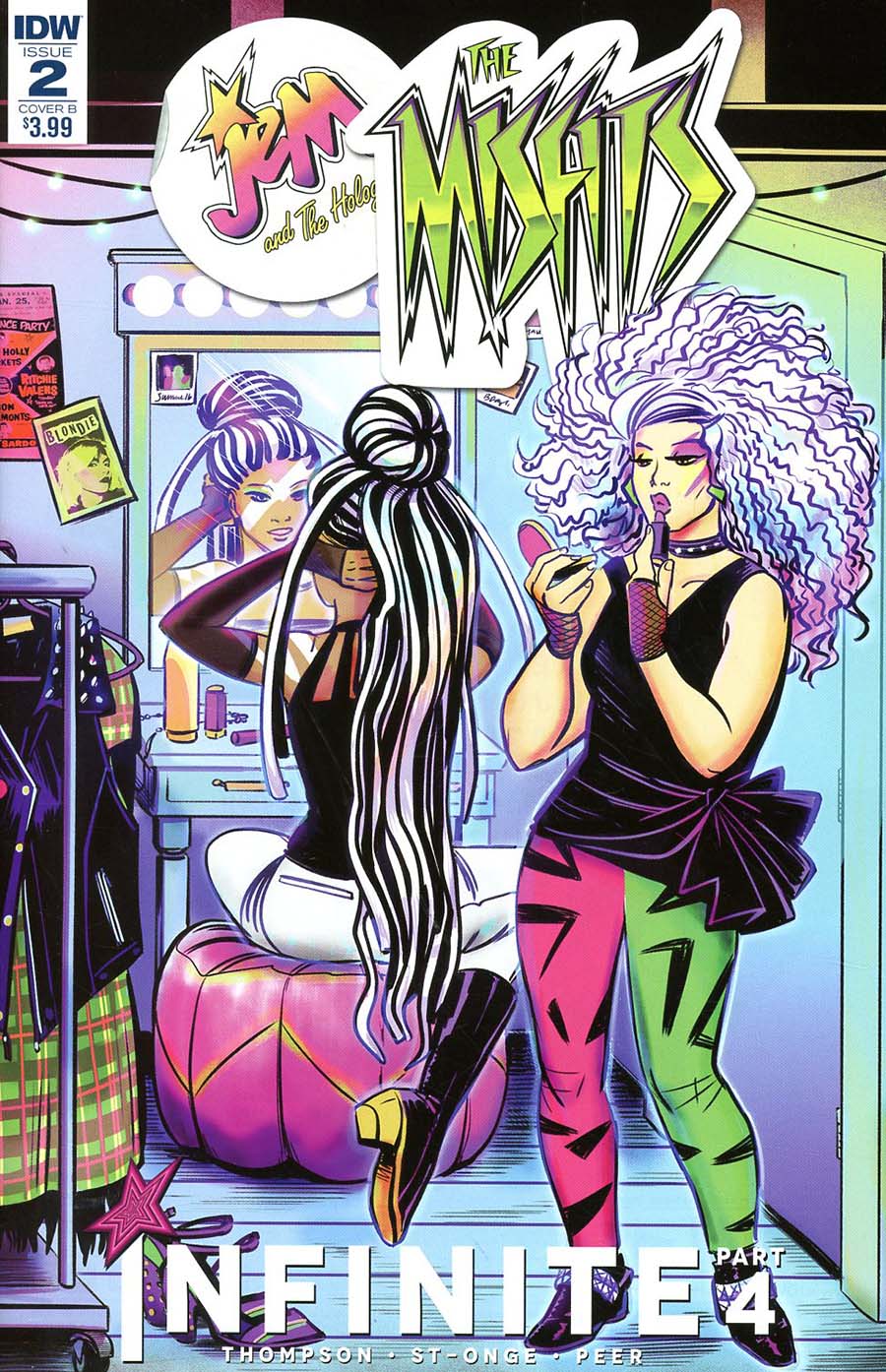 Jem And The Holograms Misfits Infinite #2 Cover B Variant Veronica Fish Cover (Infinite Part 4)