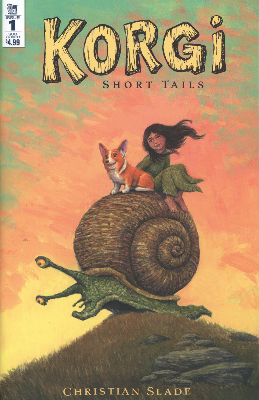 Korgi Short Tales Cover B Variant Christian Slade Cover