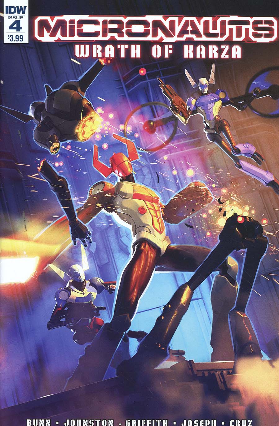 Micronauts Wrath Of Karza #4 Cover A Regular Alex Ronald Cover