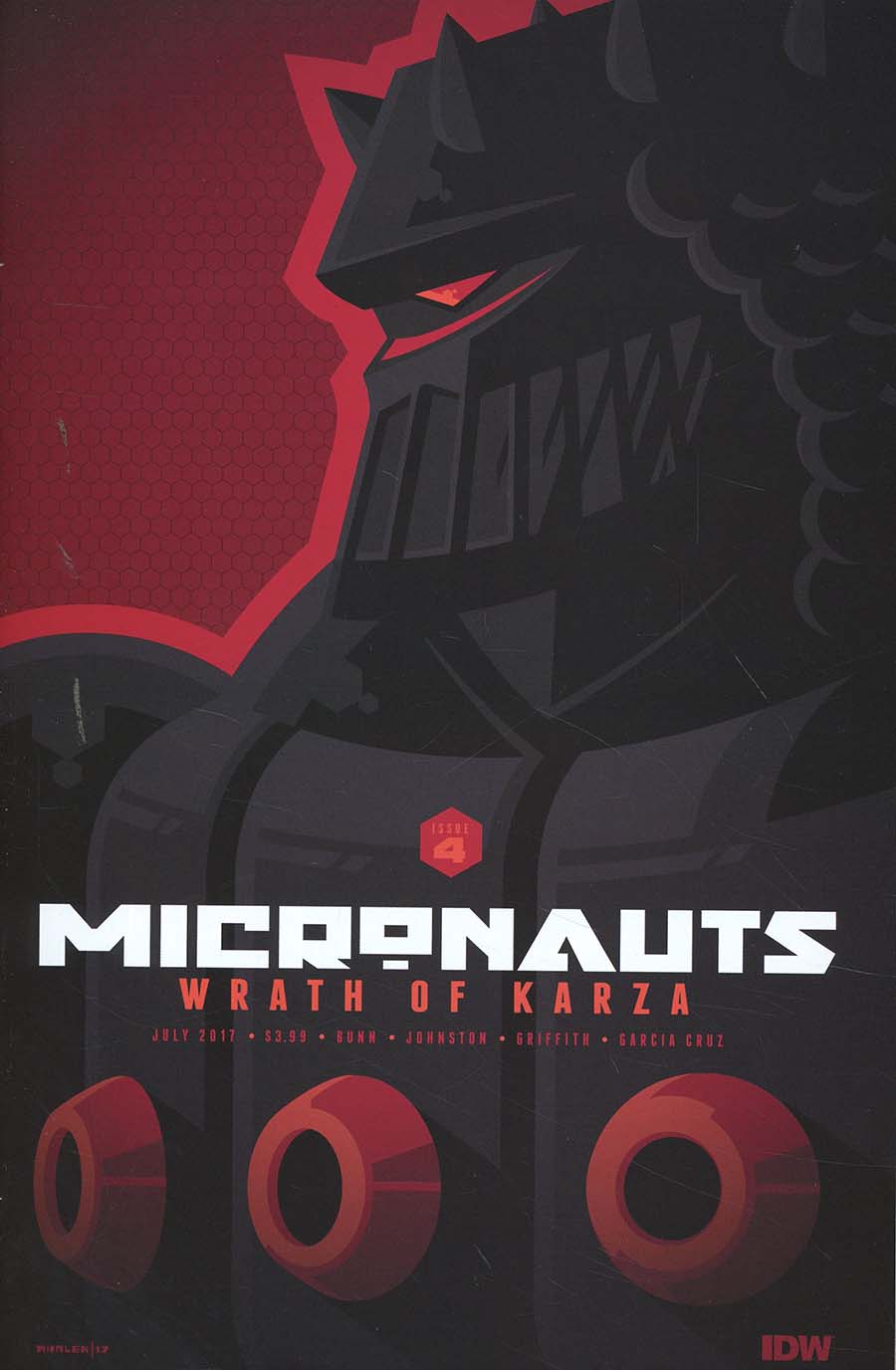 Micronauts Wrath Of Karza #4 Cover B Variant Tom Whalen Cover