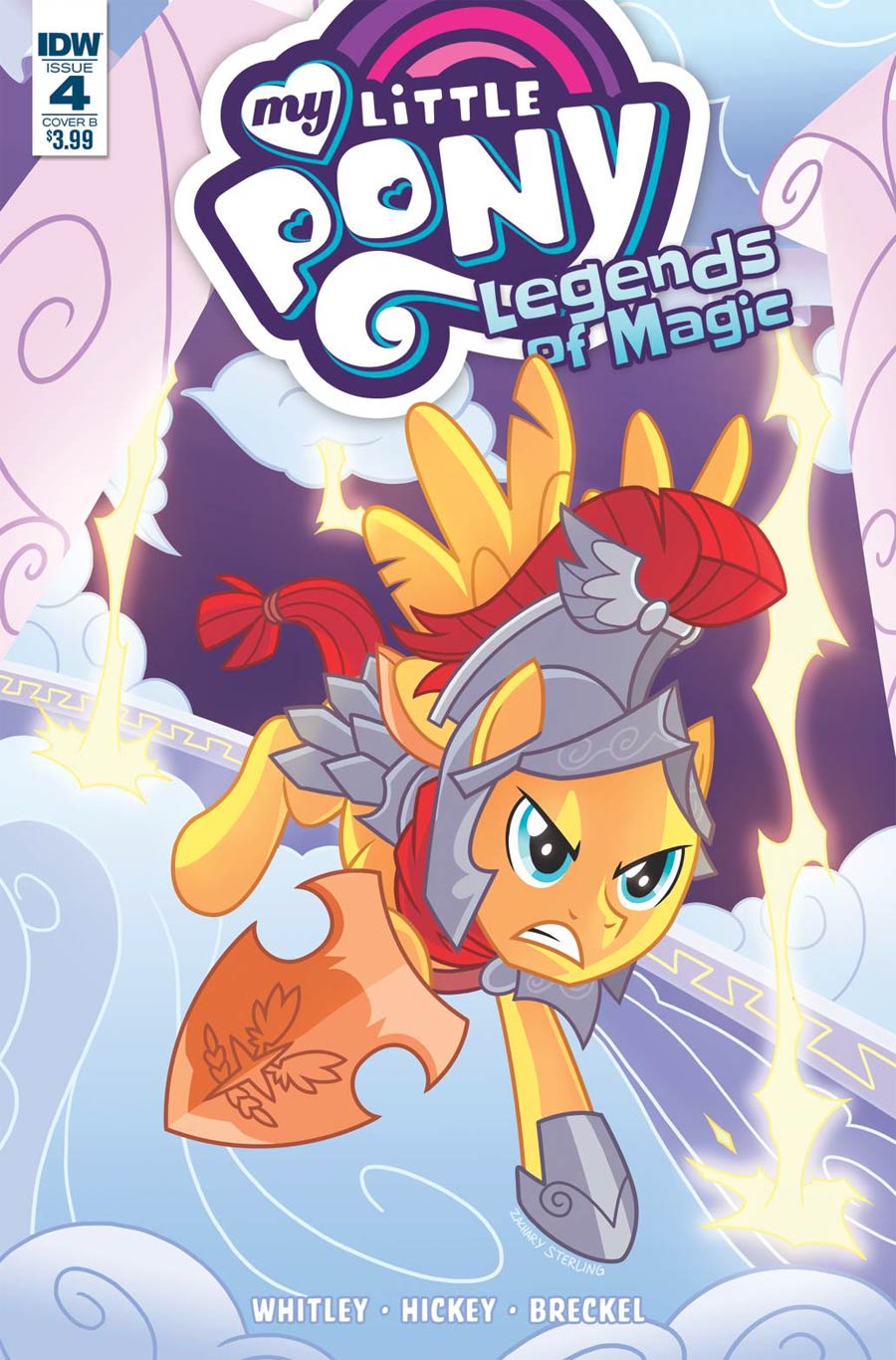 My Little Pony Legends Of Magic #4 Cover B Variant Zachery Sterling Cover