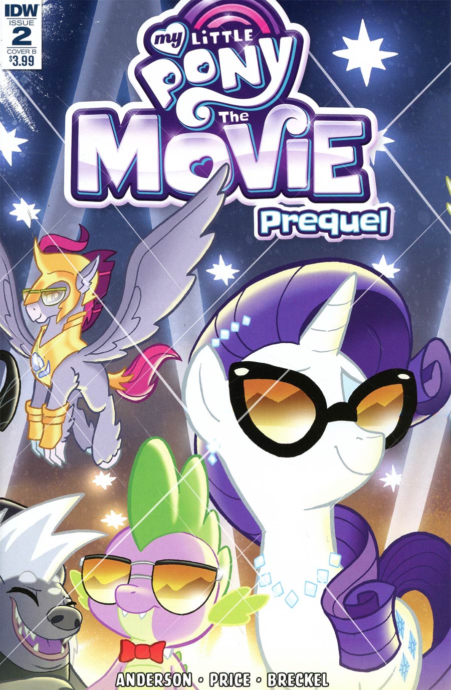 My Little Pony Movie Prequel #2 Cover B Variant Tony Fleecs Cover