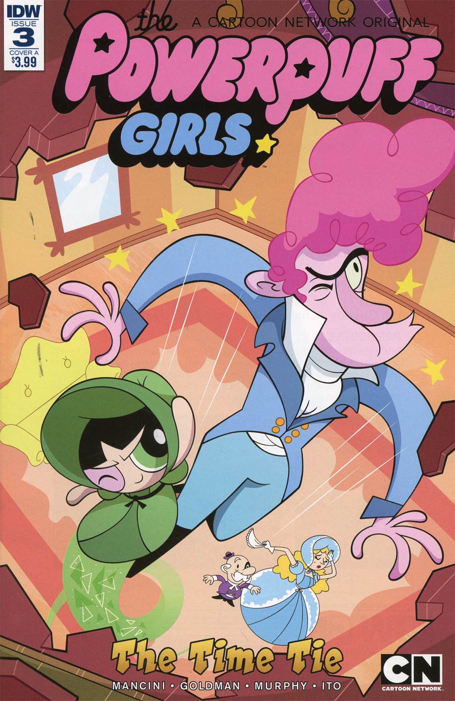 Powerpuff Girls Time Tie #3 Cover A Regular Philip Murphy Cover