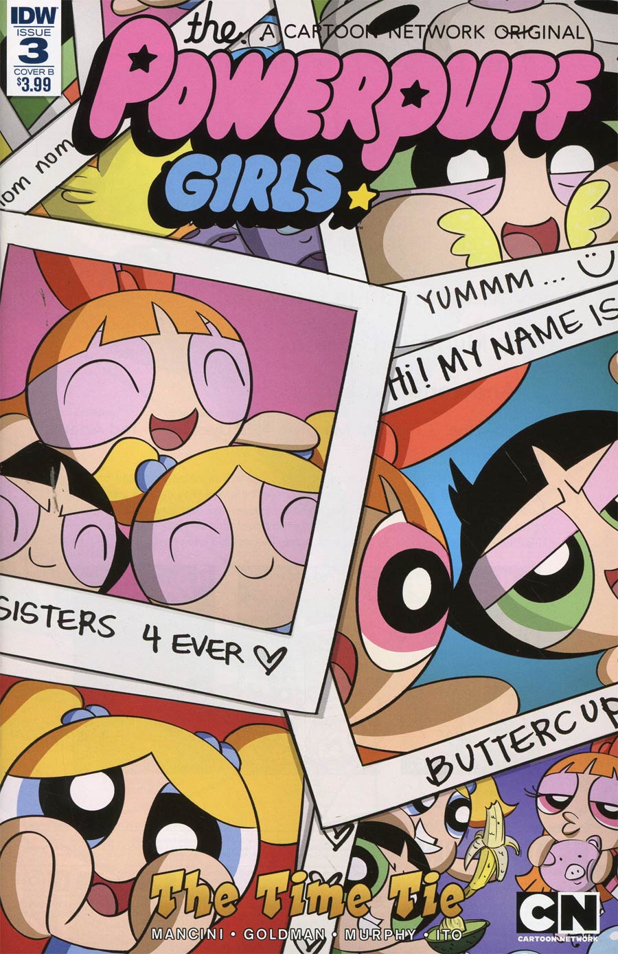 Powerpuff Girls Time Tie #3 Cover B Variant Andy Cung Cover