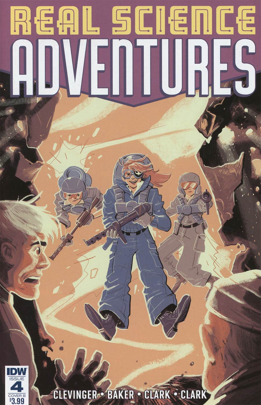 Atomic Robo Presents Real Science Adventures #4 Cover B Variant Brooke Allen Cover