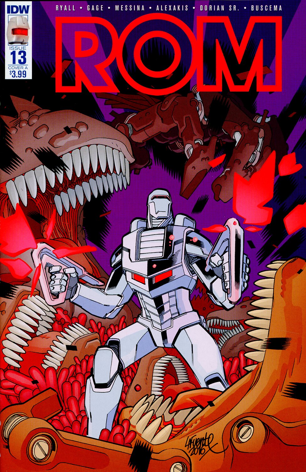 ROM Vol 2 #13 Cover A Regular David Lafuente Cover