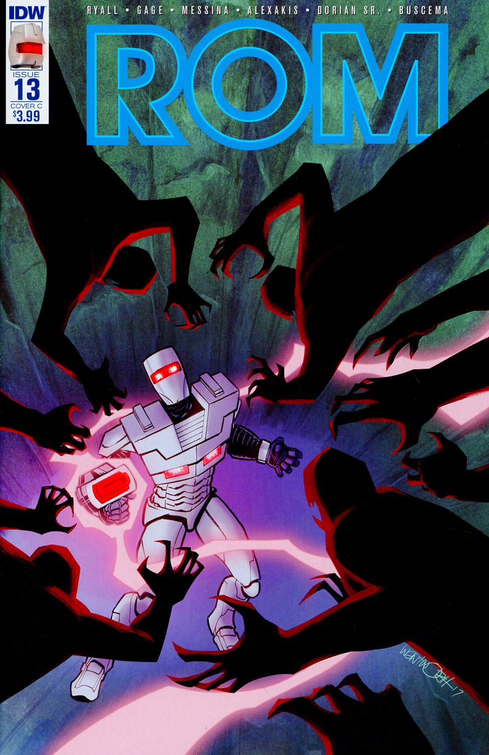 ROM Vol 2 #13 Cover C Variant Richard Wentworth Cover