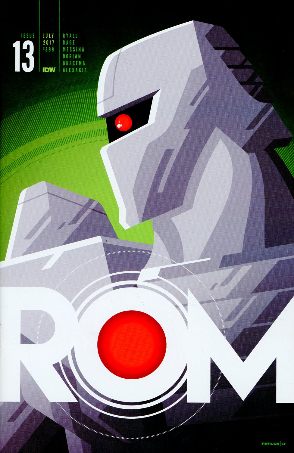 ROM Vol 2 #13 Cover D Variant Tom Whalen Cover