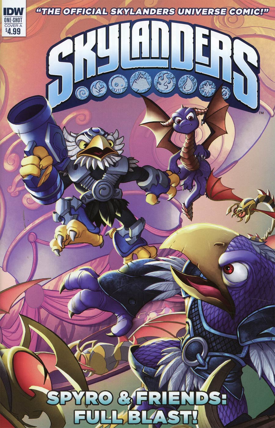 Skylanders Spyro & Friends Quarterly Full Blast Cover A Regular David Baldeon Cover