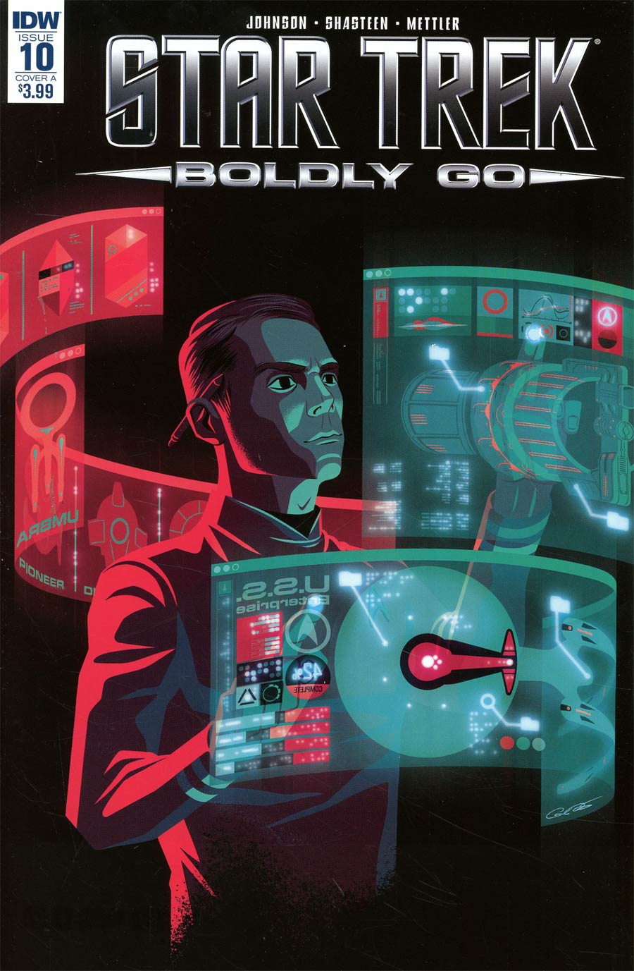 Star Trek Boldly Go #10 Cover A Regular George Caltsoudas Cover