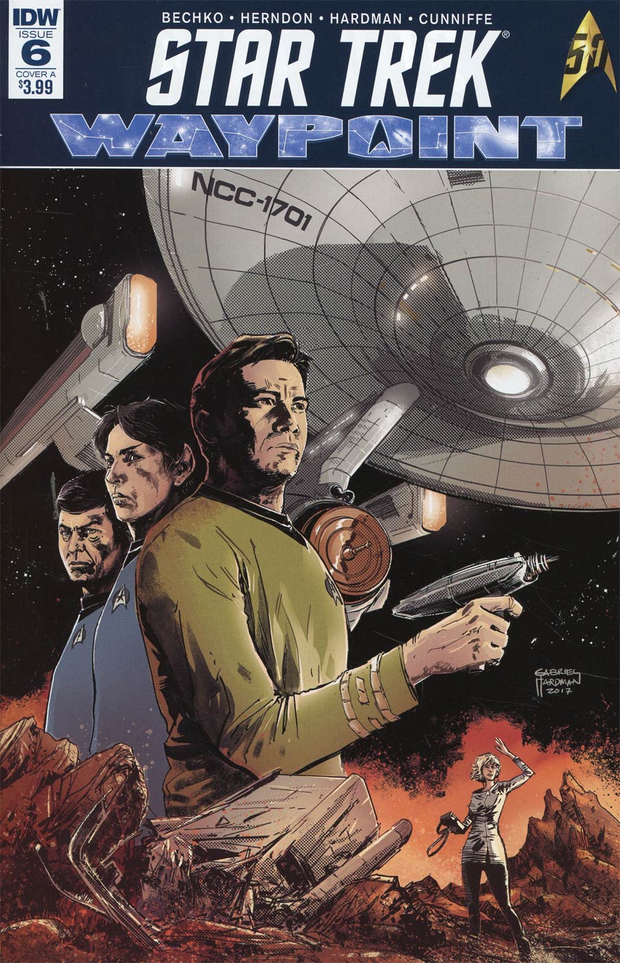 Star Trek Waypoint #6 Cover A Regular Gabriel Hardman Cover