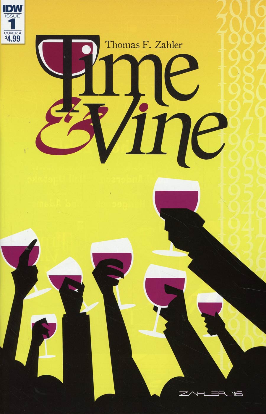 Time & Vine #1 Cover B Variant Thom Zahler Cover