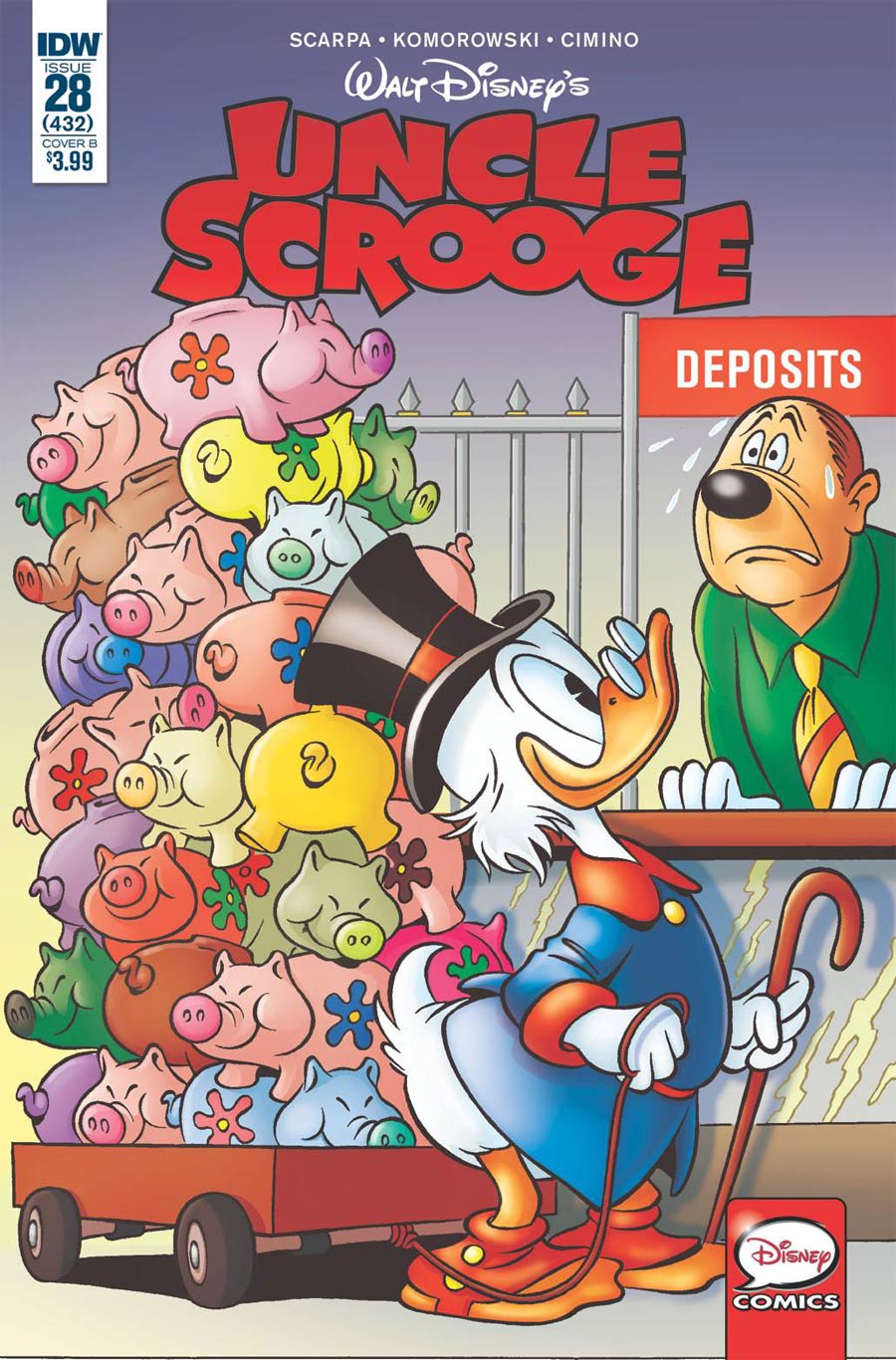 Uncle Scrooge Vol 2 #28 Cover B Variant Daniel Branca Cover