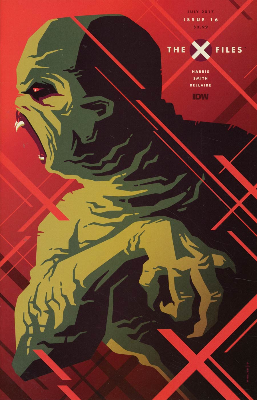 X-Files Vol 3 #16 Cover B Variant Tom Whalen Cover