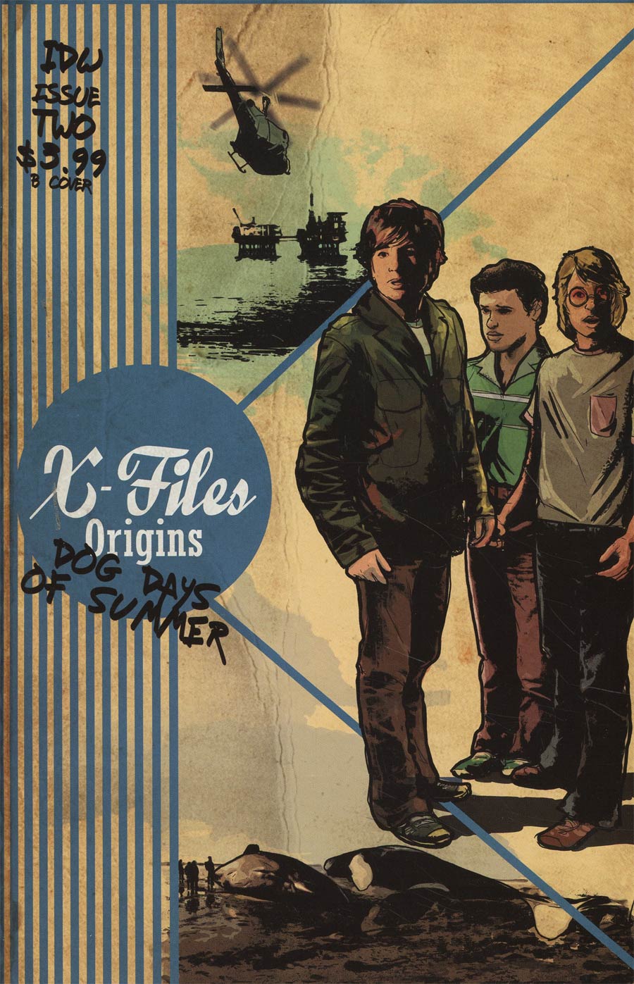 X-Files Origins II Dog Days Of Summer #2 Cover B Variant Cat Staggs Cover