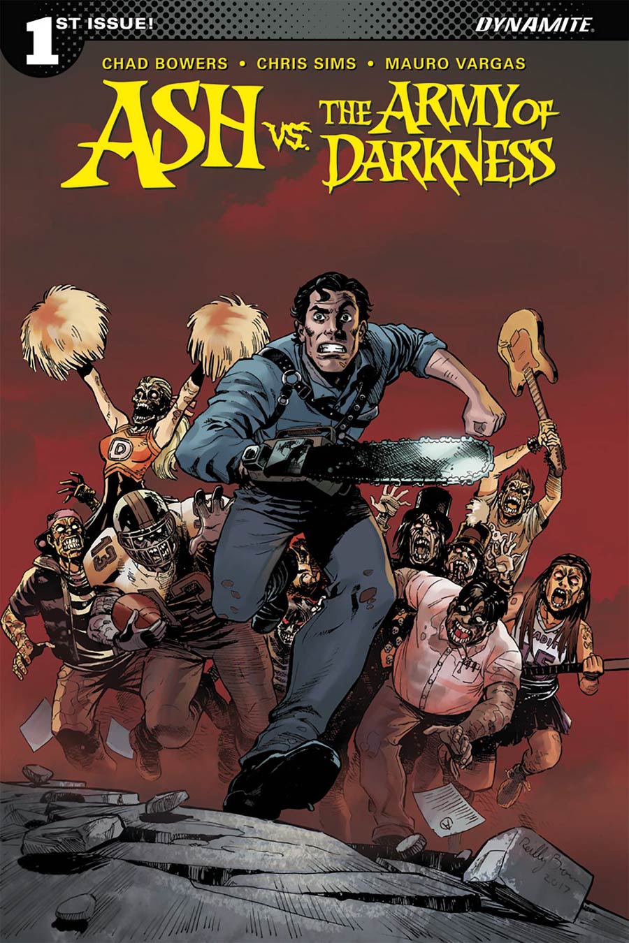 Ash vs The Army Of Darkness #1 Cover B Variant Reilly Brown Cover
