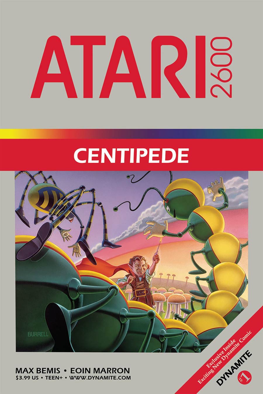 Centipede #1 Cover D Variant Classic Game Art Cover