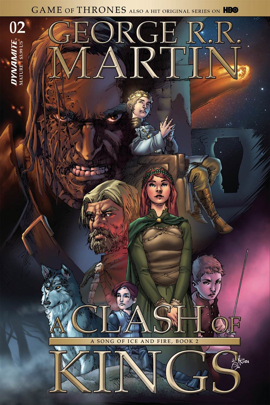 Game Of Thrones Clash Of Kings #2 Cover B Variant Mel Rubi Subscription Cover