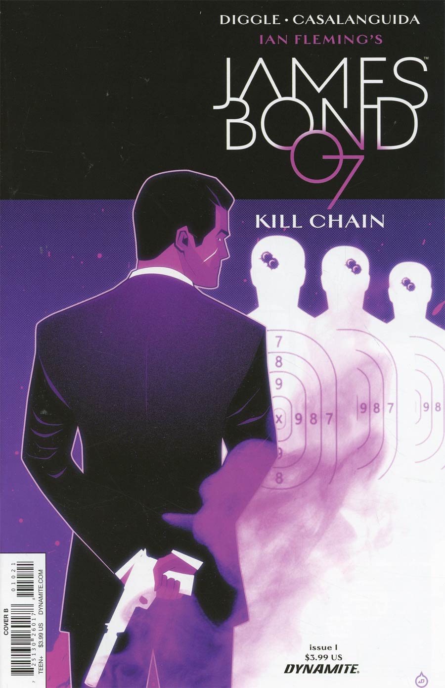 James Bond Kill Chain #1 Cover B Variant Juan Doe Cover