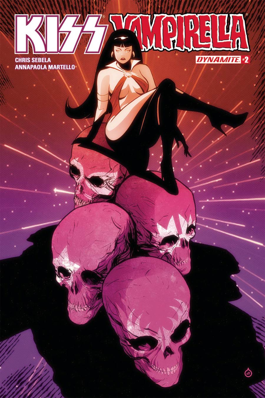 KISS Vampirella #2 Cover A Regular Juan Doe Cover