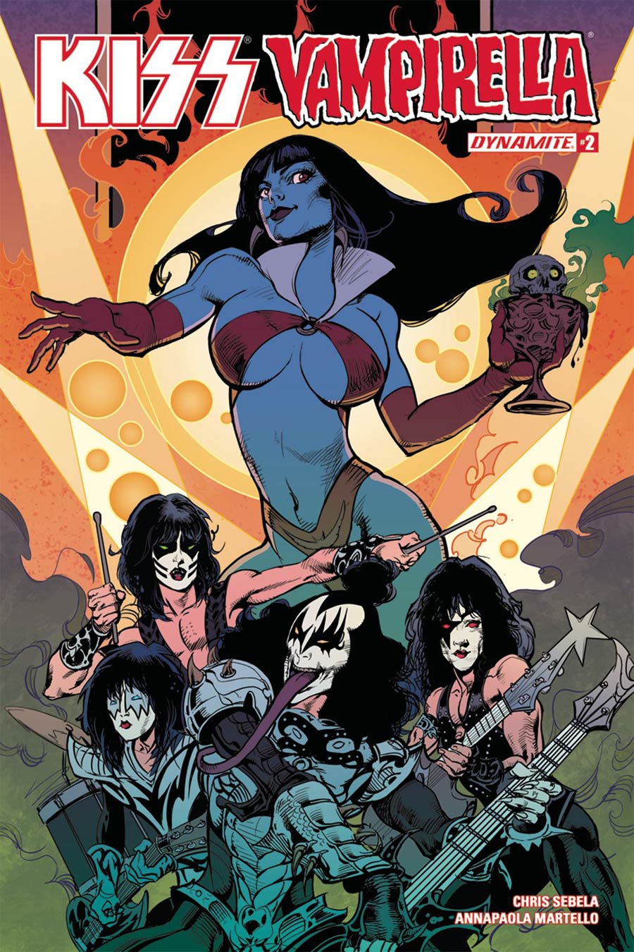 KISS Vampirella #2 Cover C Variant Roberto Castro Cover