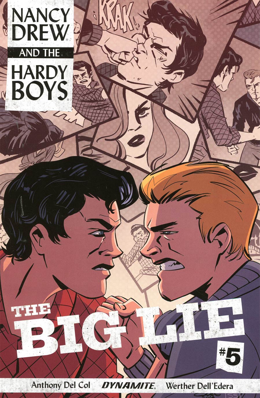 Nancy Drew And The Hardy Boys The Big Lie #5 Cover B Variant Elsa Charretier Cover