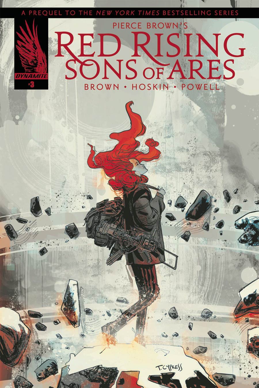 Pierce Browns Red Rising Sons Of Ares #3 Cover A Regular Toby Cypress Cover