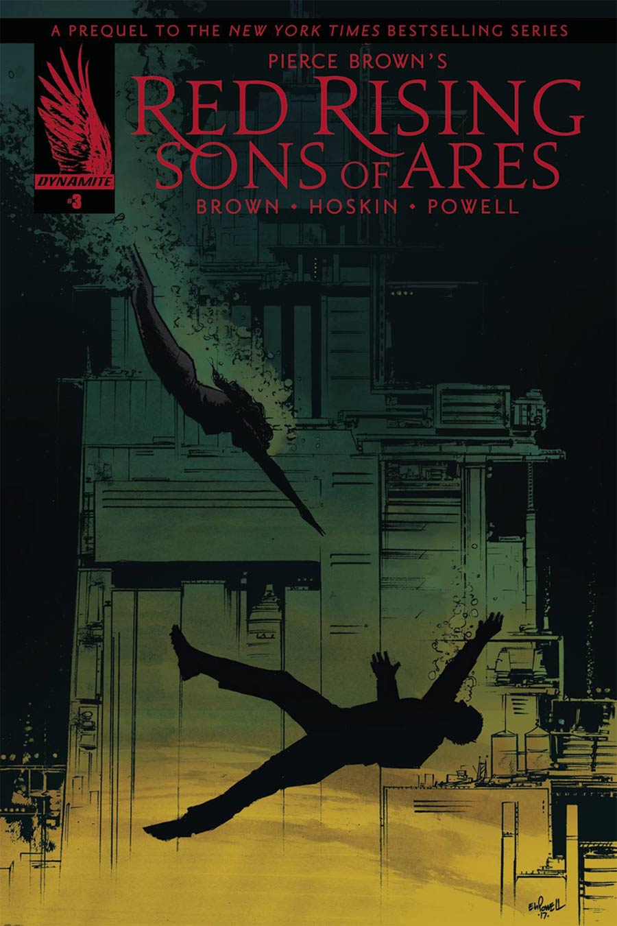Pierce Browns Red Rising Sons Of Ares #3 Cover B Variant Eli Powell Cover