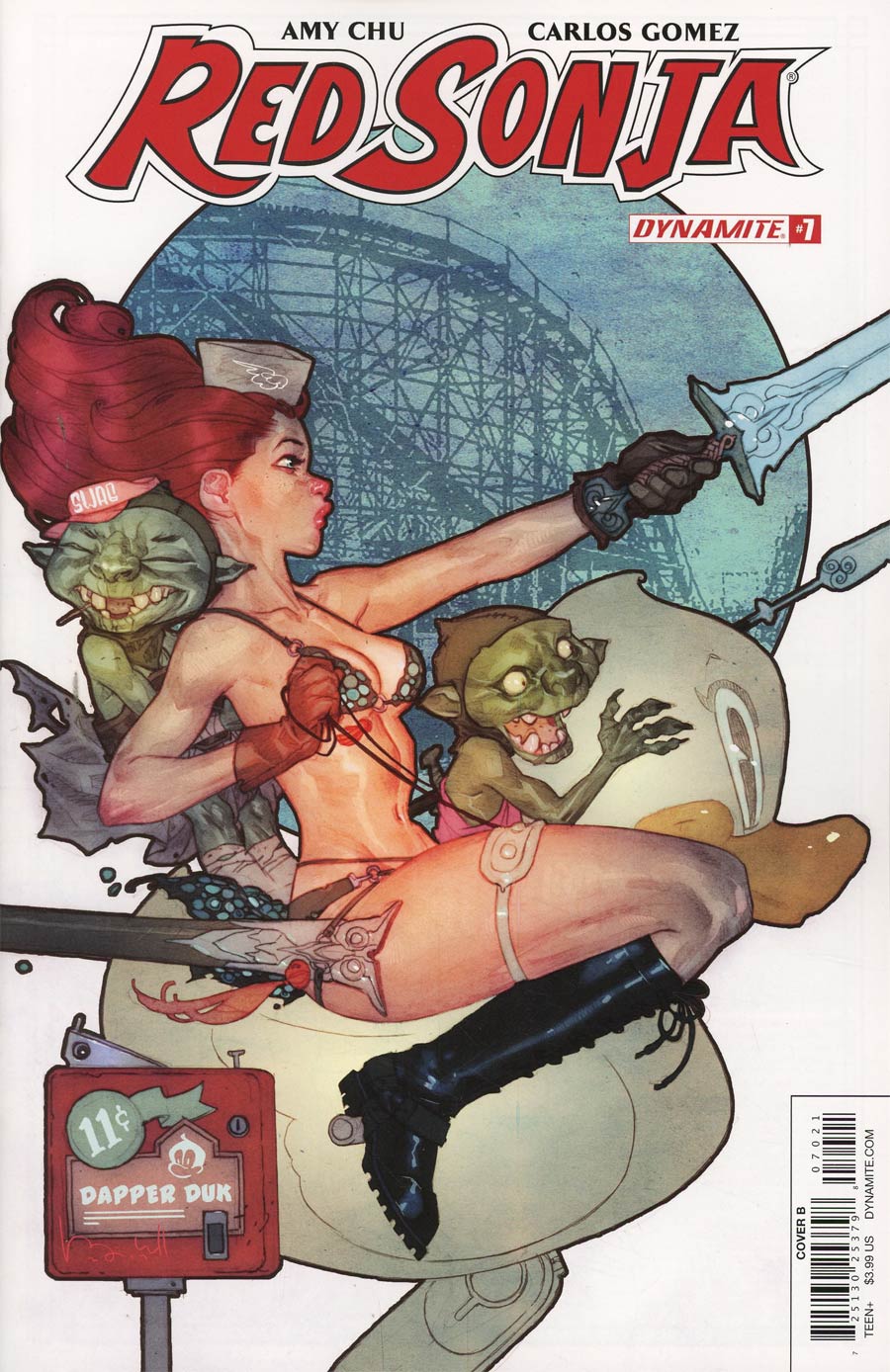 Red Sonja Vol 7 #7 Cover B Variant Ben Caldwell Cover