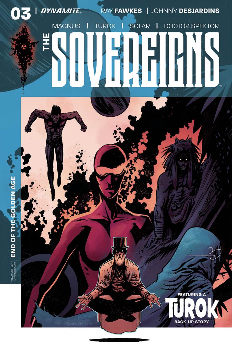 Sovereigns #3 Cover C Variant Dylan Burnett Cover